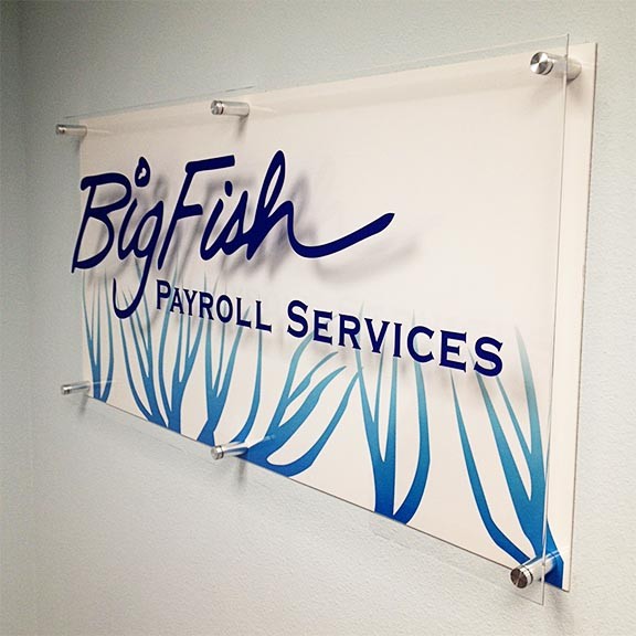 BigFish_Stand Off_Interior Sign